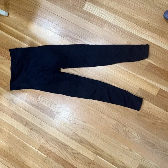 Blanqi Maternity Navy Blue Leggings- Size L - Picture 3 of 4